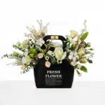 جعبه صندوقچه ای رنگارنگ میخک آلستر - گلفروشی آنلاین VIP Shop