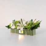 گل با لیلیوم اورینتال (5) - VIP Shop