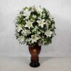 جام شیشه ای بزرگ لیلیوم اورینتال - گل F52