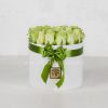 جعبه گل رز سبز- گلفروشی آنلاین VIP SHop