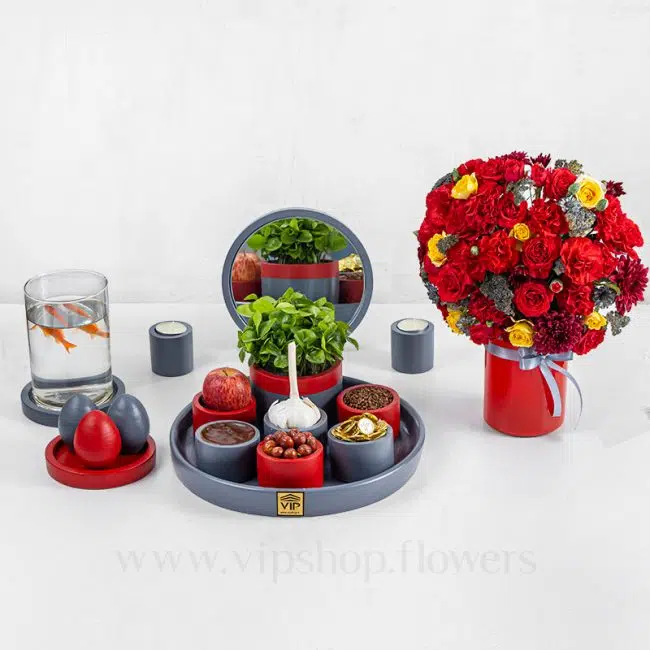 باکس گل ویژه عید نوروز - گلفروشی آنلاین VIPshop