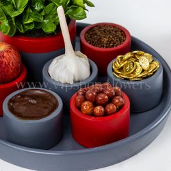 جعبه گل هفت سین نمدی شماره 01