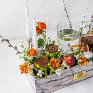 خرید اینترنتی جعبه گل یال جدید ابر و باد