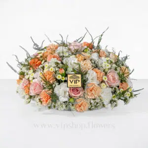 گل رومیزی حلقه ای شماره 227- گلفروشی آنلاین VIP Shop