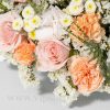 جزئیات جعبه گل حلقه ای رز مینیاتوری