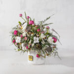 خرید آنلاین جعبه گل سرامیکی ارکیده