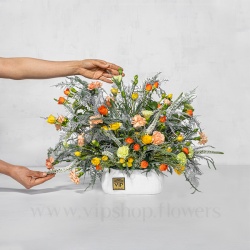 جعبه گل میخک مینیاتوری