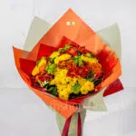 دسته گل شماره 45 برای بازنشستگی از بالا