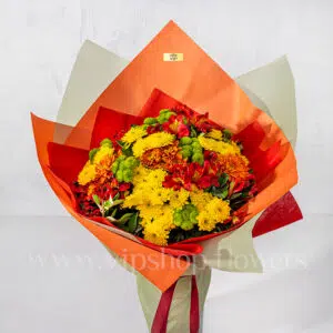 دسته گل شماره 45 برای بازنشستگی از بالا