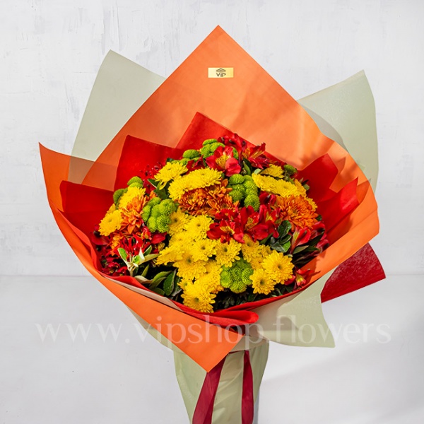 دسته گل شماره 45 برای بازنشستگی از بالا