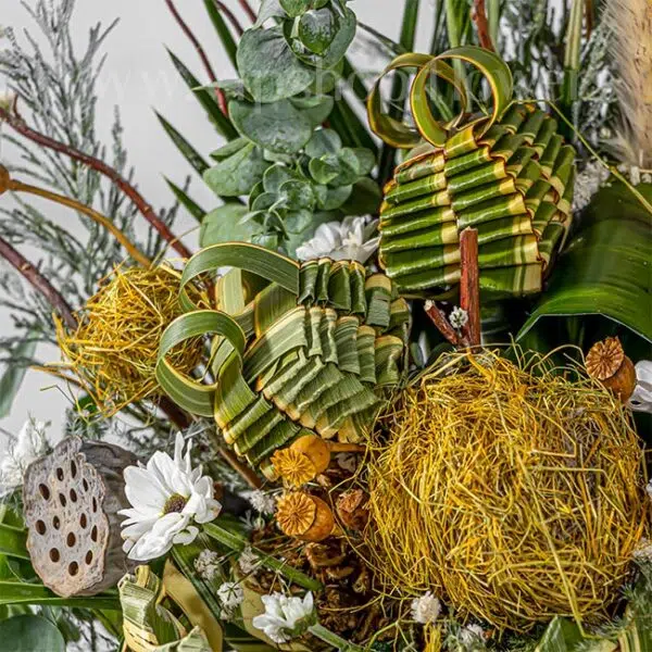 جزئیات گل رومیزی شماره 16