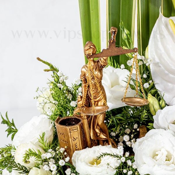 باکس گل باکلاس آنتوریوم و لیسیانتوس