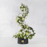 خرید آنلاین باکس گل F55 برای تسلیت مادر برای تسلیت و همدردی | ارسال فوری