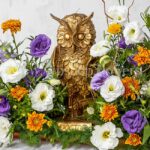 جعبه گل روز دامپزشک با مجسمه