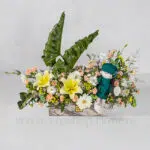 باکس گل و عروسک برای تشکر از دکتر