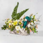 جزئیات باکس گل برای تشکر از دکتر