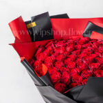 دسته گل رز صدتایی