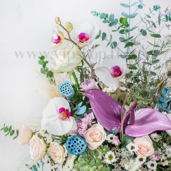 جزئیات باکس گل سفید ابی