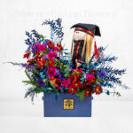 باکس گل هدیه فارغ التحصیلی