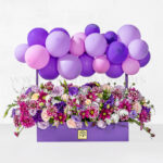 باکس گل تولد دوست دختر با تم خاص