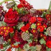 سبد گل برای دوست با گل رز مینیاتوری
