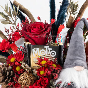 شکلات باکس گل و شکلات ولنتاین بسیار جذاب است.