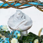 مجسمه خرچنگ نماد ماه تیر است.