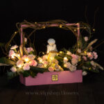 نماد ماه های تولد در باکس گل