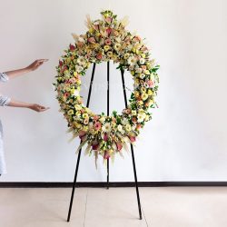 ابعاد تاج گل بسیار مناسب است.