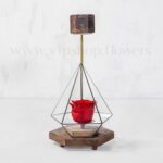 گل رز جاودان قرمز