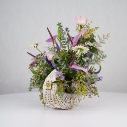 سبد گل  K144 - 12