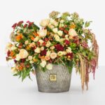 باکس گل سطلی فلزی بسیار زیبا و پر کاربرد است.