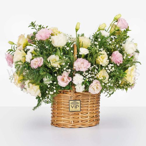 سبد گل K112- گلفروشی آنلاین VIP Shop