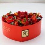 بباکس گل و شکلات L20قلب شکل