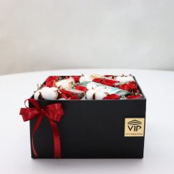 جعبه باکس گل و شکلات L17